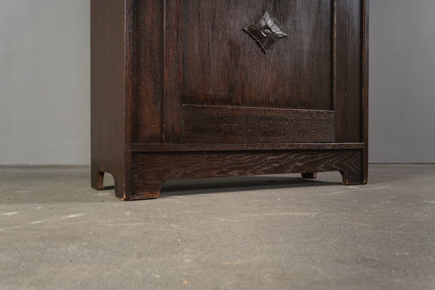 Kleiner Jugendstil Bücherschrank, 1.Hälfte des 20.Jahrhunderts - Schrank Regal Kommode Bookshelf Alt Antik MÖBLINGER