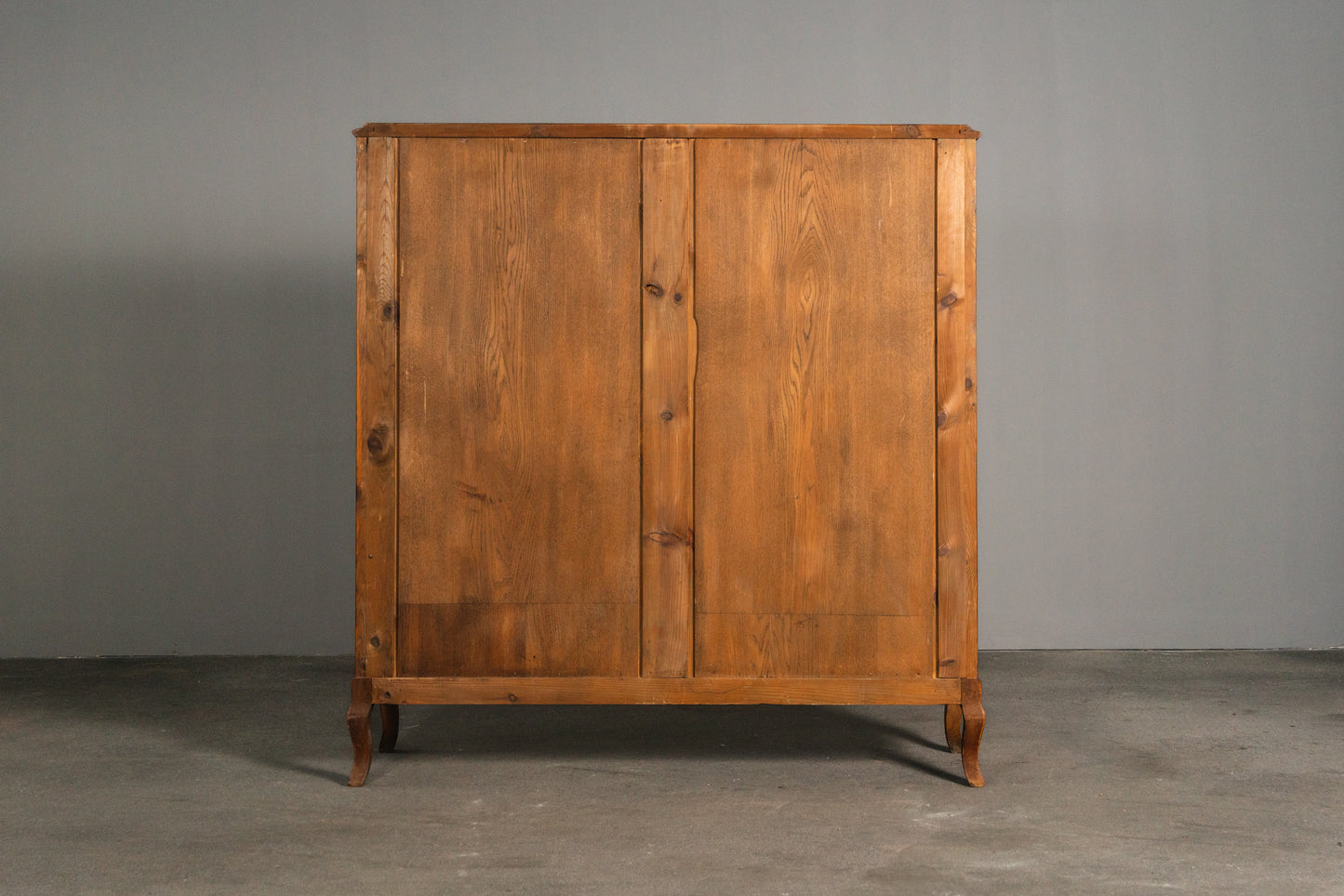 Eleganter Jugendstil Bücherschrank, Anfang des 20.Jahrhunderts - Vitrine Sideboard Highboard Kommode Eiche Alt Antik MÖBLINGER