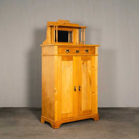 Wunderschönes Jugendstil Vertiko, 1.Hälfte des 20.Jahrhunderts - Schrank Kommode Regal Anrichte Alt Antik MÖBLINGER