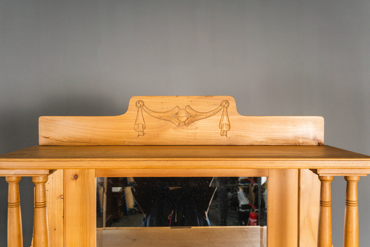 Wunderschönes Jugendstil Vertiko, 1.Hälfte des 20.Jahrhunderts - Schrank Kommode Regal Anrichte Alt Antik MÖBLINGER