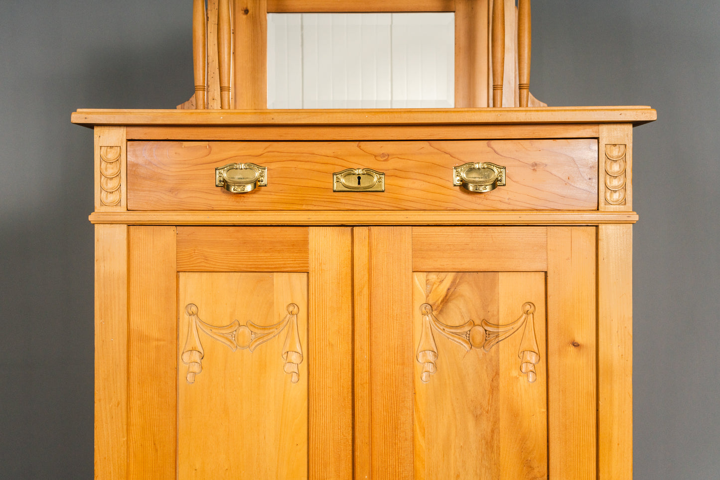 Wunderschönes Jugendstil Vertiko, 1.Hälfte des 20.Jahrhunderts - Schrank Kommode Regal Anrichte Alt Antik MÖBLINGER