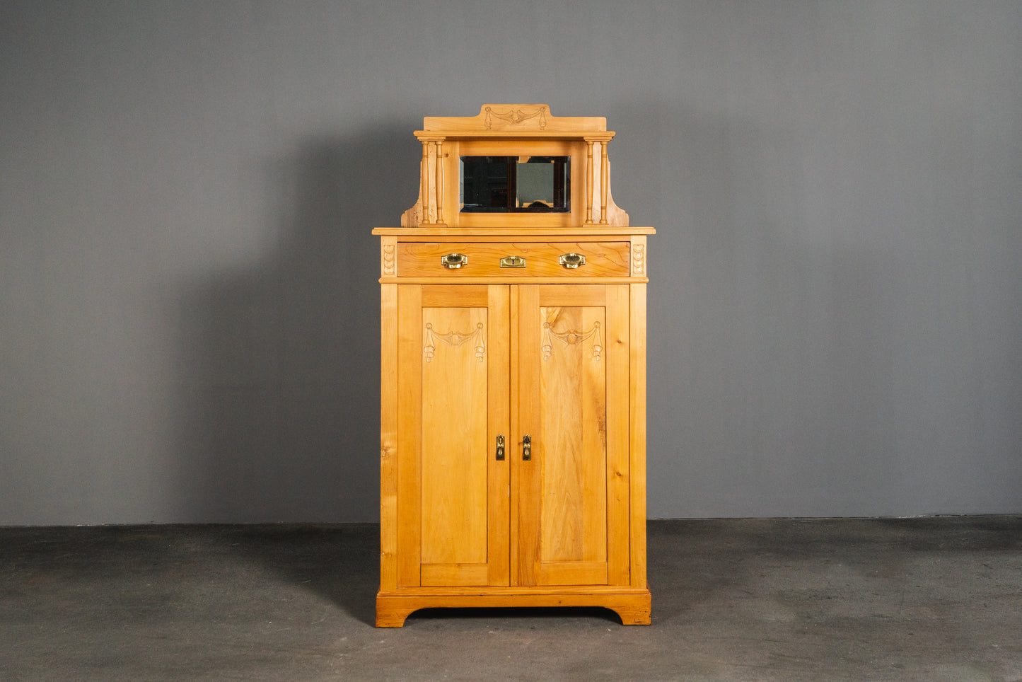 Wunderschönes Jugendstil Vertiko, 1.Hälfte des 20.Jahrhunderts - Schrank Kommode Regal Anrichte Alt Antik MÖBLINGER