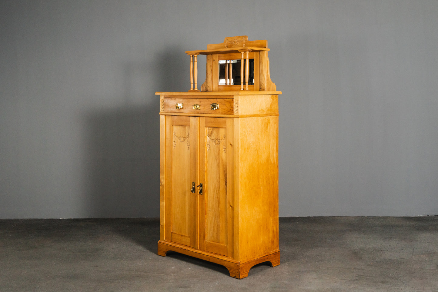 Wunderschönes Jugendstil Vertiko, 1.Hälfte des 20.Jahrhunderts - Schrank Kommode Regal Anrichte Alt Antik MÖBLINGER