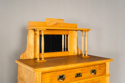 Wunderschönes Jugendstil Vertiko, 1.Hälfte des 20.Jahrhunderts - Schrank Kommode Regal Anrichte Alt Antik MÖBLINGER