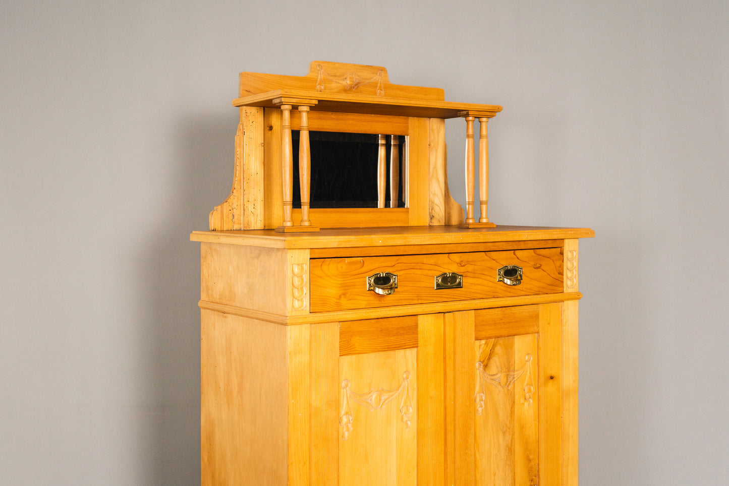 Wunderschönes Jugendstil Vertiko, 1.Hälfte des 20.Jahrhunderts - Schrank Kommode Regal Anrichte Alt Antik MÖBLINGER