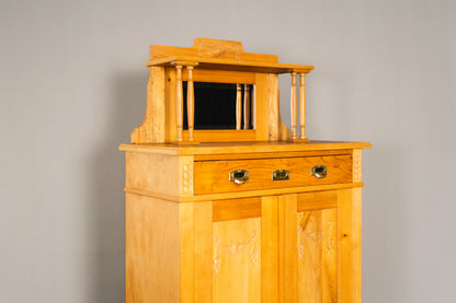 Wunderschönes Jugendstil Vertiko, 1.Hälfte des 20.Jahrhunderts - Schrank Kommode Regal Anrichte Alt Antik MÖBLINGER