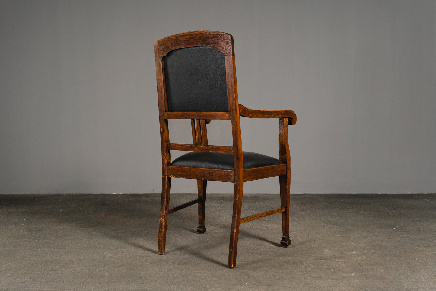 Schöner Jugendstil Armlehnenstuhl, Anfang des 20.Jahrhunderts - Schreibtischstuhl Stuhl Chair Schreibtisch Desk Alt Antik MÖBLINGER