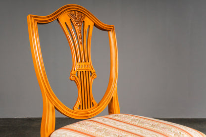 Elegantes 4er Set Stühle im antiken Stil - Stuhl Chair Tisch Esstisch Alt MÖBLINGER