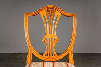 Elegantes 4er Set Stühle im antiken Stil - Stuhl Chair Tisch Esstisch Alt MÖBLINGER