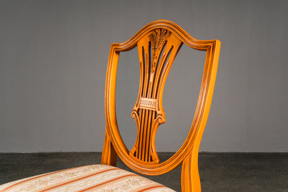 Elegantes 4er Set Stühle im antiken Stil - Stuhl Chair Tisch Esstisch Alt MÖBLINGER