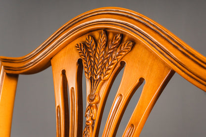 Elegantes 4er Set Stühle im antiken Stil - Stuhl Chair Tisch Esstisch Alt MÖBLINGER
