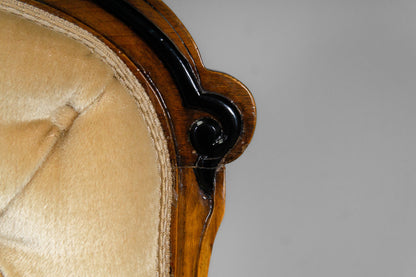 Wunderschönes Paar Stühle, 2.Hälfte des 19.Jahrhunderts - Stuhl Chair Tisch Esstisch Louis Philippe Alt Antik MÖBLINGER
