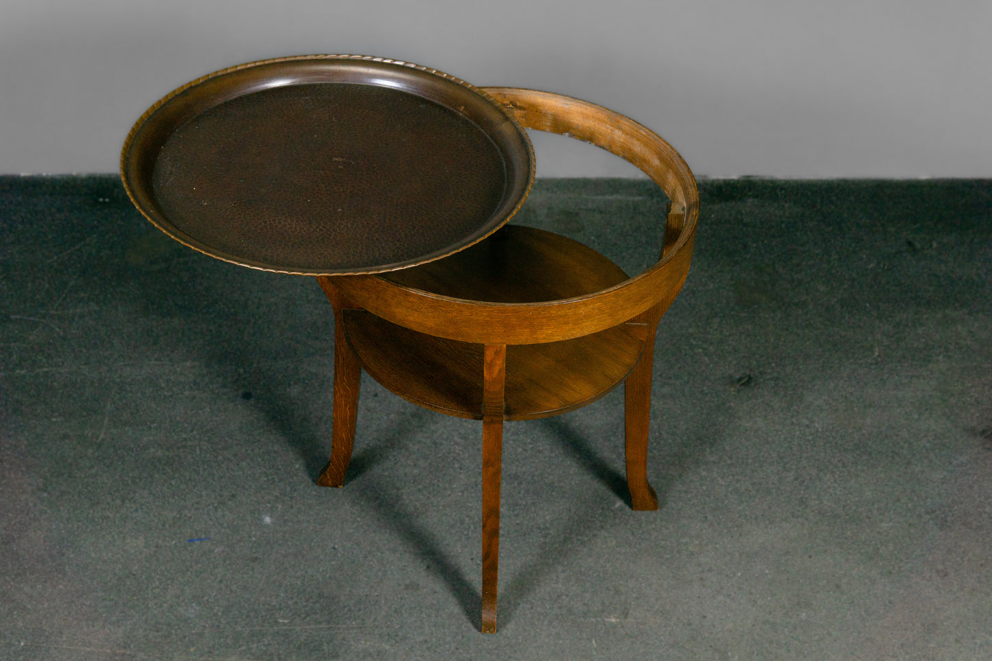 Besonderer Jugendstil Beistelltisch, Anfang des 20.Jahrhunderts - Rauchtisch Couchtisch Sofa Bank Tisch Sidetable Alt Antik MÖBLINGER