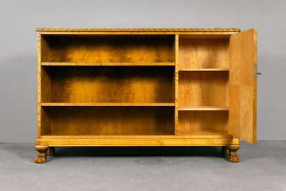 Stilvolles Neorenaissance Bücherregal, erste Hälfte des 20.Jahrhunderts - kleines Regal Antike Kommode Konsole Schrank Sideboard Alt Antik MÖBLINGER