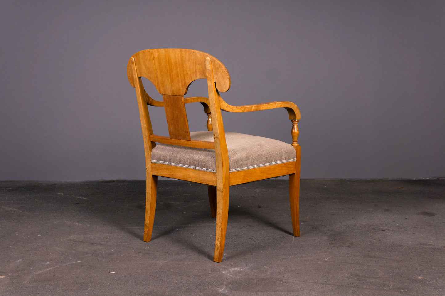 Elegante 3er Set Stühle im Biedermeier Stil, 1.Hälfte des 20.Jahrhunderts - Stuhl Chair Armchair Armlehnenstuhl Tisch Alt MÖBLINGER