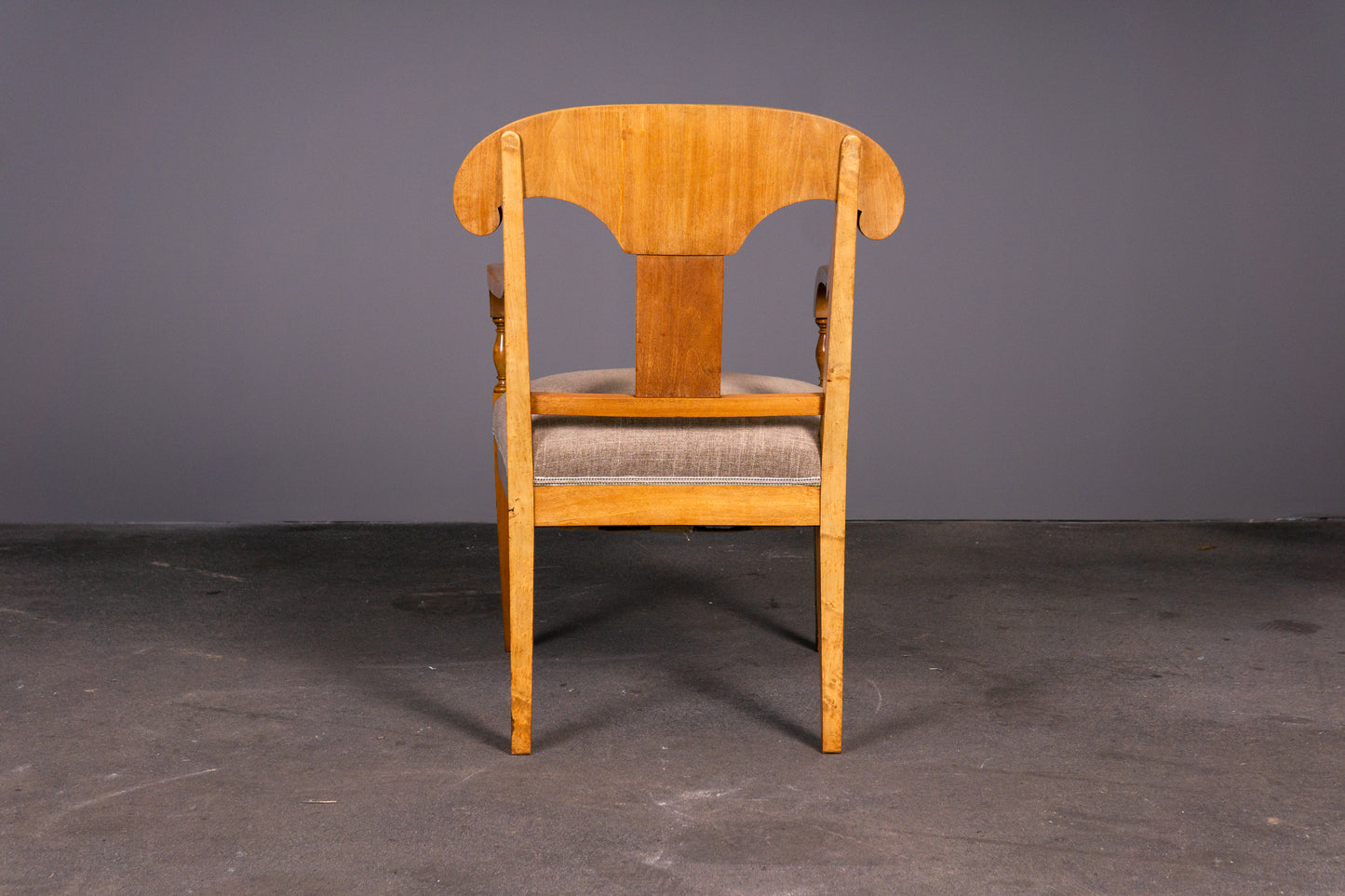 Elegante 3er Set Stühle im Biedermeier Stil, 1.Hälfte des 20.Jahrhunderts - Stuhl Chair Armchair Armlehnenstuhl Tisch Alt MÖBLINGER