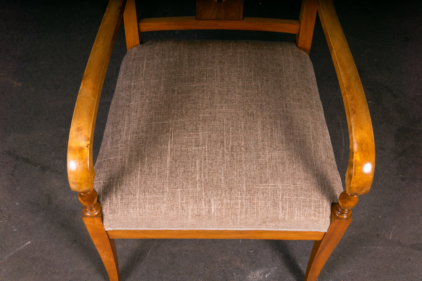 Elegante 3er Set Stühle im Biedermeier Stil, 1.Hälfte des 20.Jahrhunderts - Stuhl Chair Armchair Armlehnenstuhl Tisch Alt MÖBLINGER