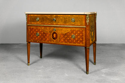 Wunderschöne Kommode im Louis XVI Stil, 2.Hälfte des 20.Jahrhunderts - Schrank Anrichte Regal Sideboard Vintage Alt MÖBLINGER