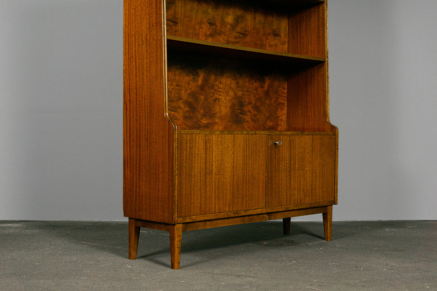 Praktisches Mid-Century Bücherregal, 1950er/1960er Jahre - Regal Bücherschrank Kommode Schrank Alt Vintage MÖBLINGER