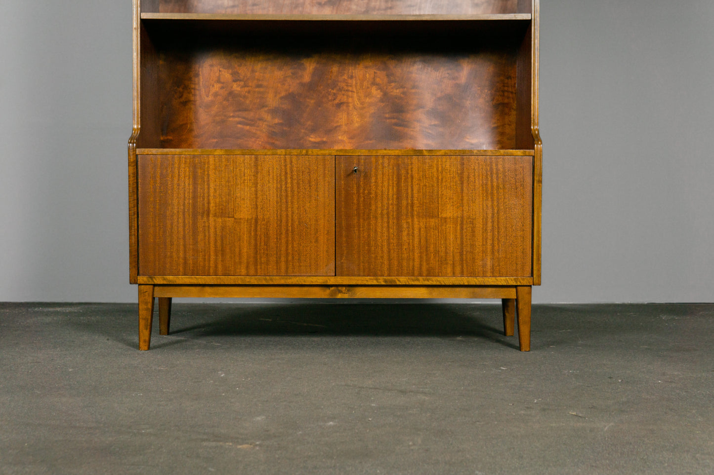 Praktisches Mid-Century Bücherregal, 1950er/1960er Jahre - Regal Bücherschrank Kommode Schrank Alt Vintage MÖBLINGER