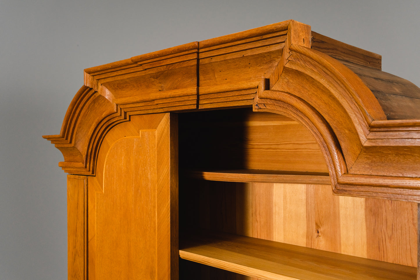 Schöner Schrägklappen-Aufsatzsekretär, 2.Hälfte des 20.Jahrhunderts - Sekretär Aufsatzsekretär Kommode Anrichte Schrank Buffet Alt Antik MÖBLINGER