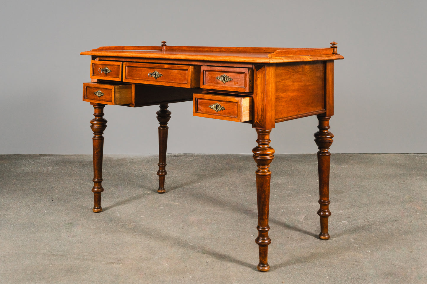 Edler Gründerzeit Schreibtisch, zweite Hälfte des 19.Jahrhunderts - Sekretär Desk Tisch Damenschreibtisch Büro Alt Antik MÖBLINGER