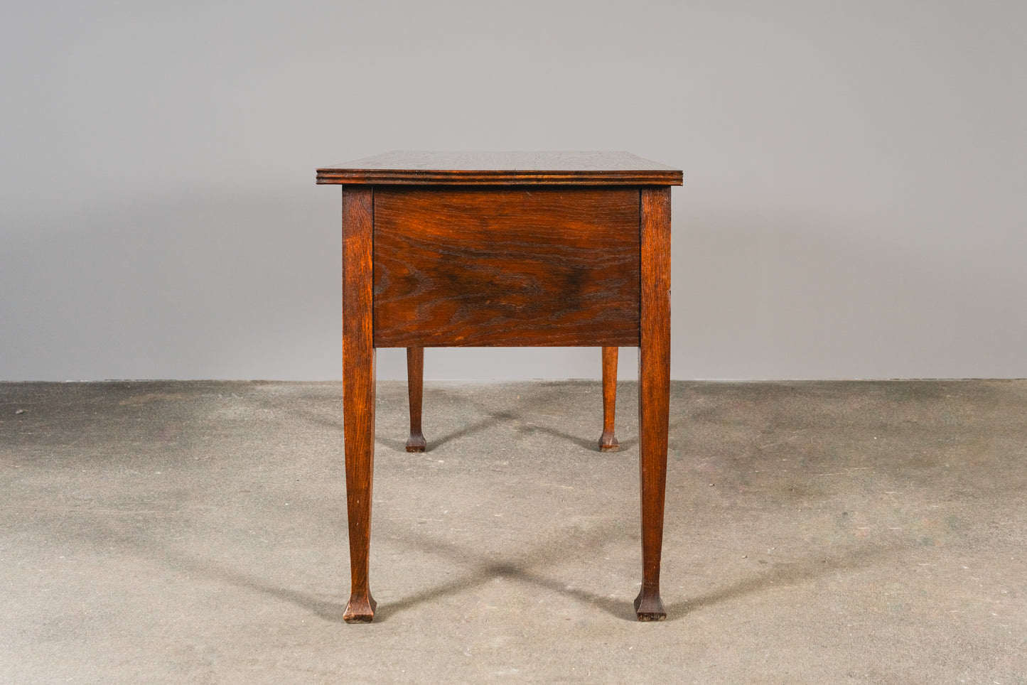 Praktischer Jugendstil Schreibtisch, Anfang des 20.Jahrhunderts - Desk Büro Homeoffice Tisch Eiche Alt Antik MÖBLINGER