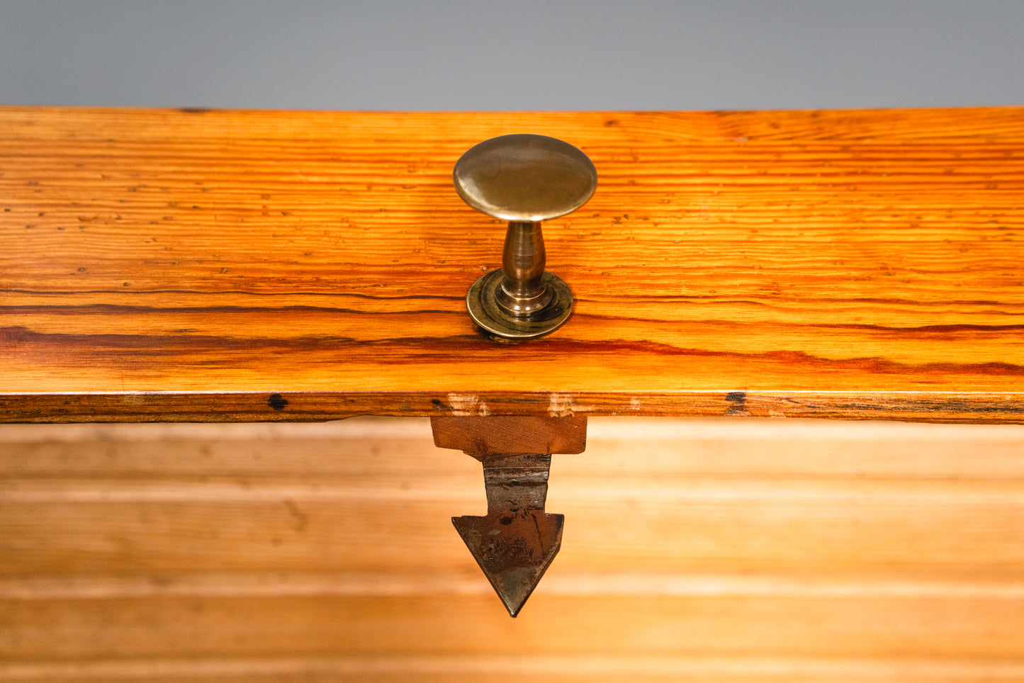 Schlichte Runddeckeltruhe, 19.Jahrhundert - Truhe Kiste Box Chest Schrank Kommode Alt Antik MÖBLINGER