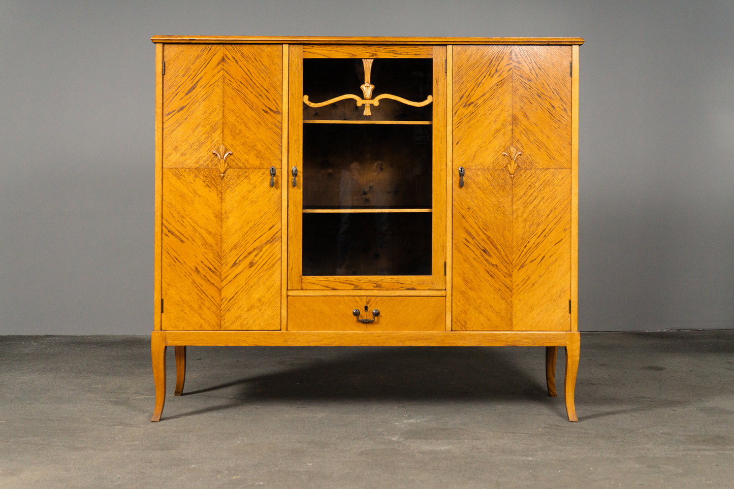 Wunderschöner Jugendstil Bücherschrank