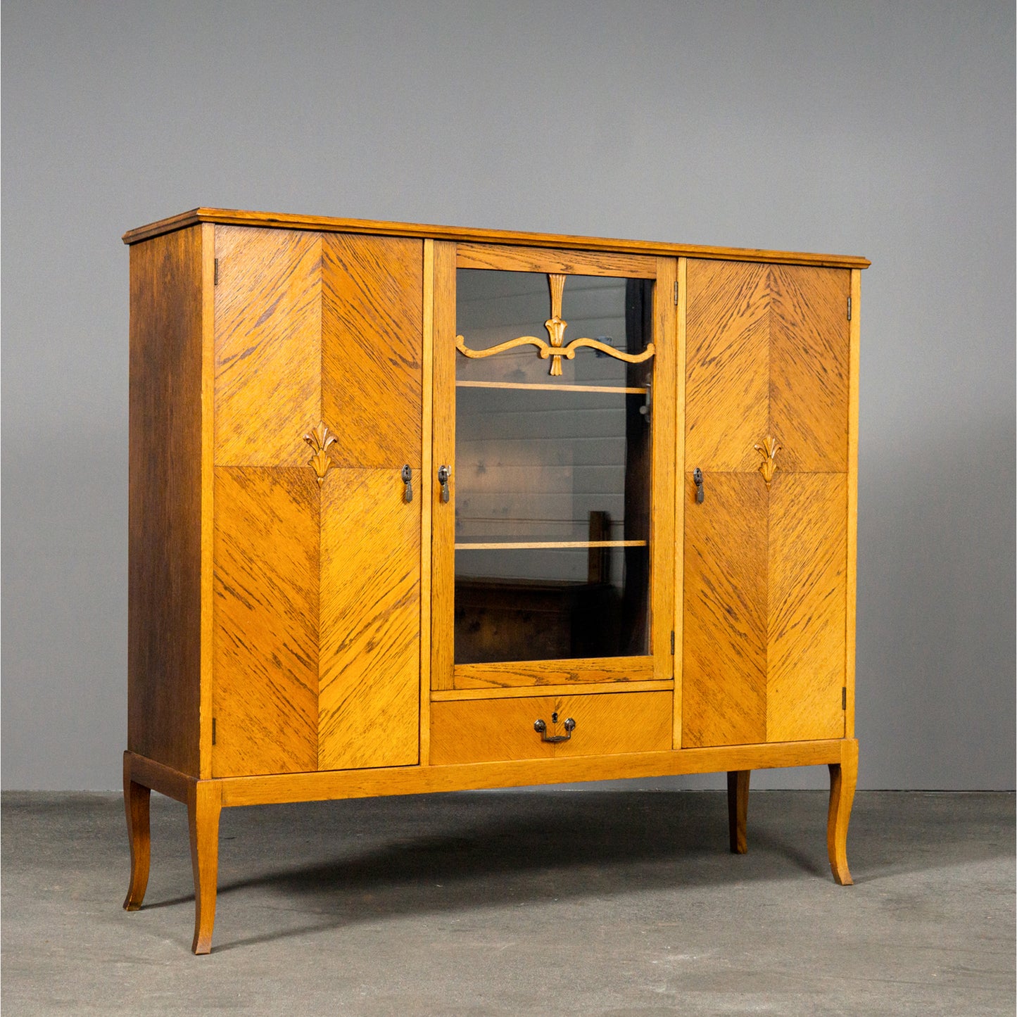 Wunderschöner Jugendstil Bücherschrank