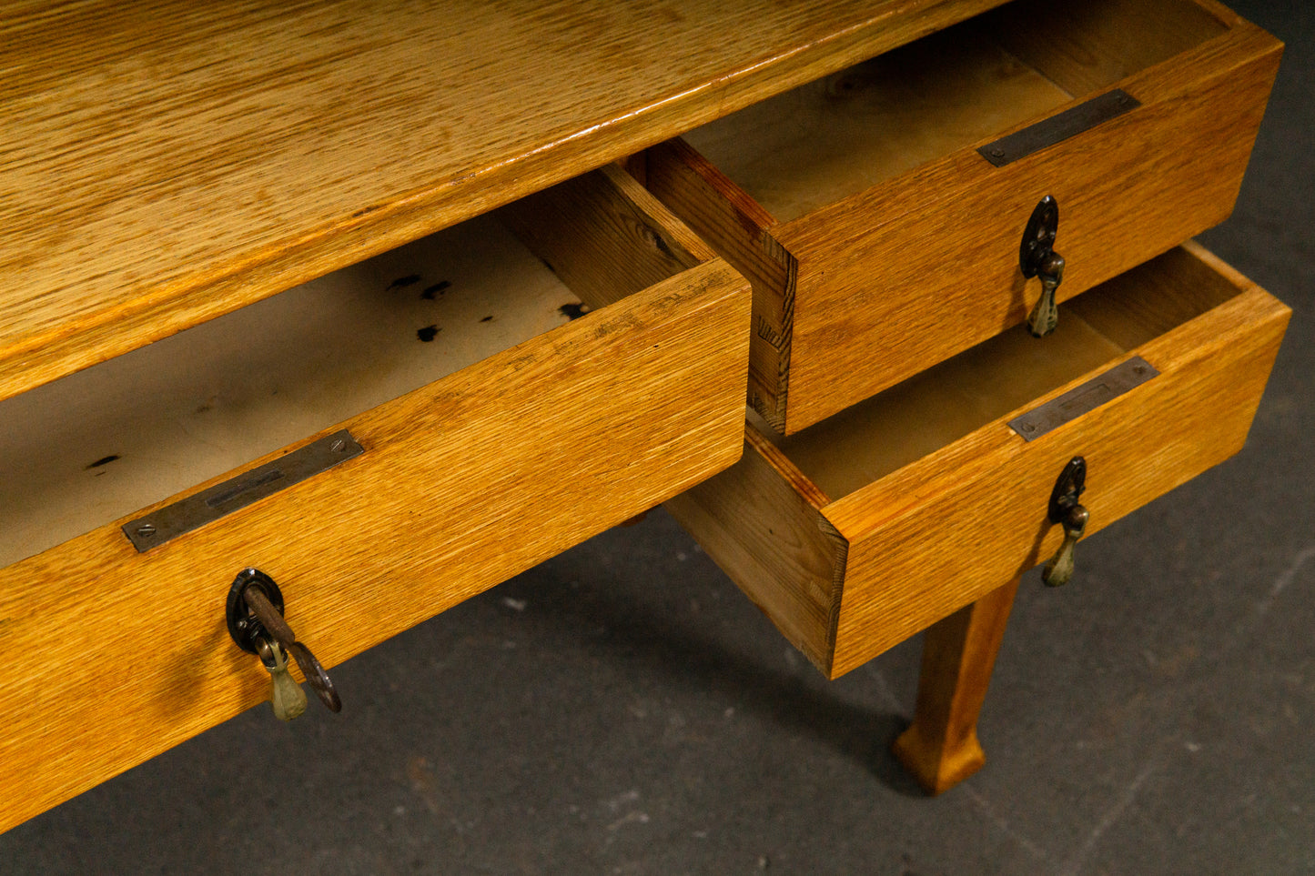 Eleganter Jugendstil Schreibtisch