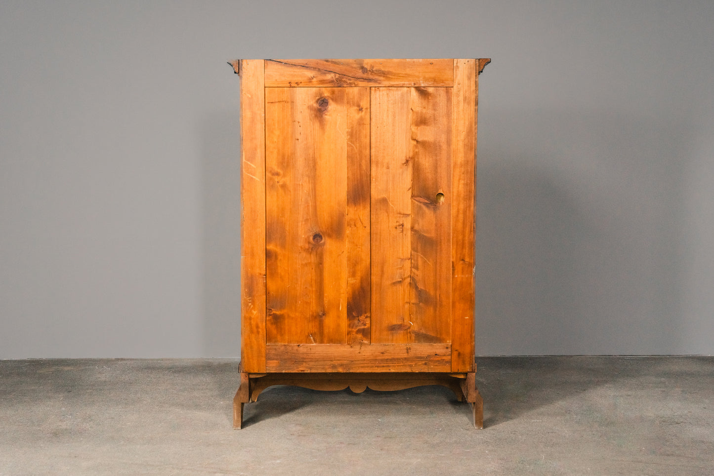 Elegante kleine Vintage Biedermeier Vitrine, zweite Hälfte des 19.Jahrhunderts - Schrank Regal Kommode Bücherschrank Antik Alt MÖBLINGER