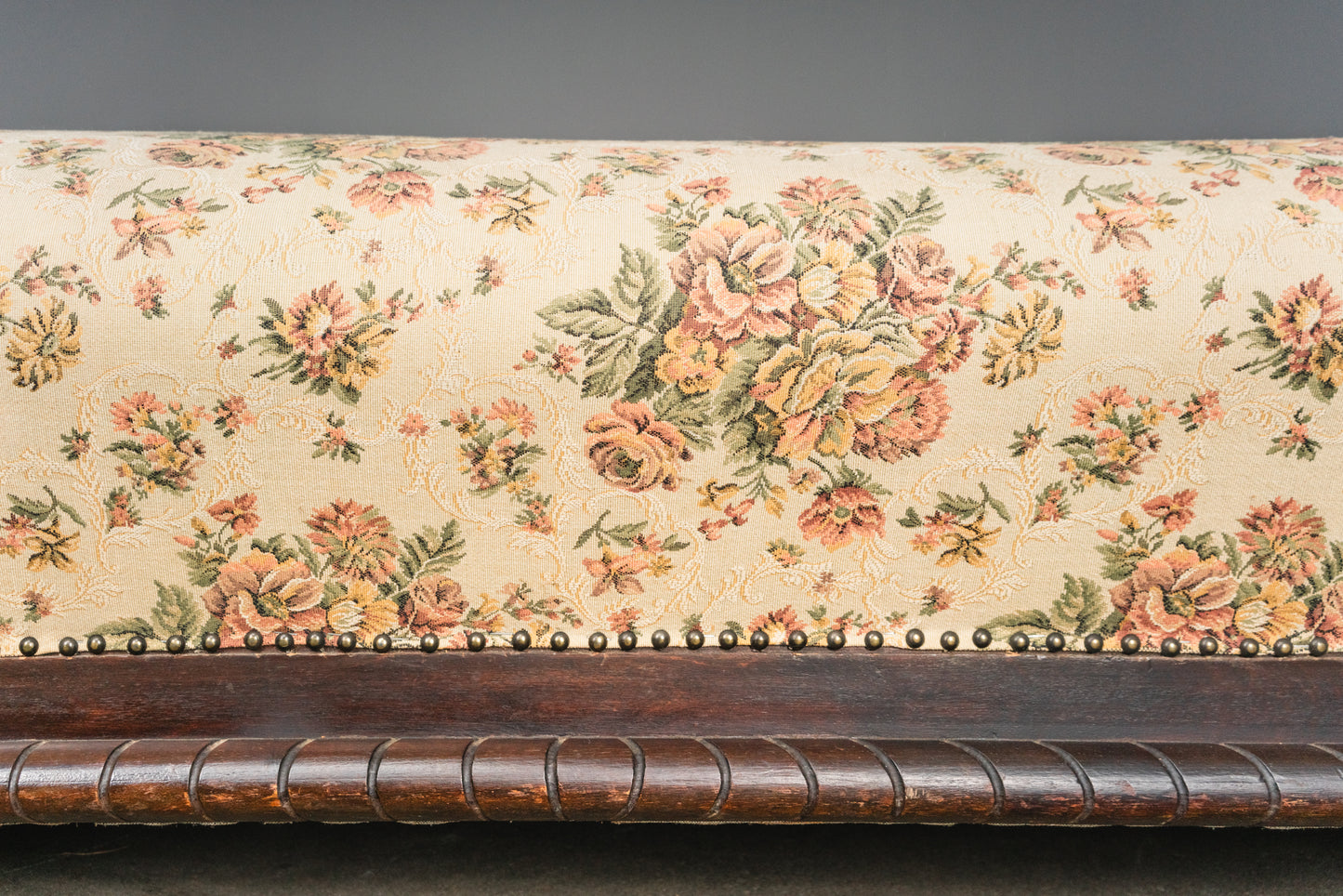 Seltene Neorenaissance Chaiselongue, erste Hälfte des 20.Jahrhunderts - Bett Vintage Alt Sofa Daybed MÖBLINGER