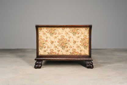 Seltene Neorenaissance Chaiselongue, erste Hälfte des 20.Jahrhunderts - Bett Vintage Alt Sofa Daybed MÖBLINGER