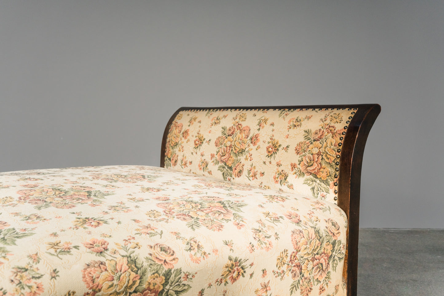 Seltene Neorenaissance Chaiselongue, erste Hälfte des 20.Jahrhunderts - Bett Vintage Alt Sofa Daybed MÖBLINGER