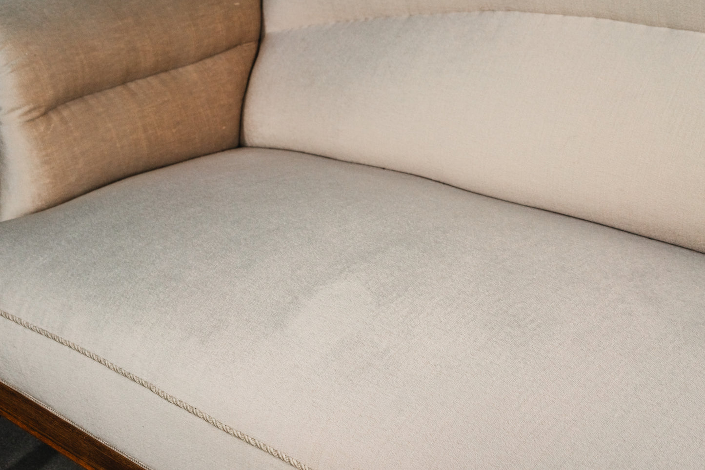 Klassisches gemütliches Gründerzeit Sofa, zweite Hälfte des 19.Jahrhunderts - Antik Couch Sessel Alt MÖBLINGER