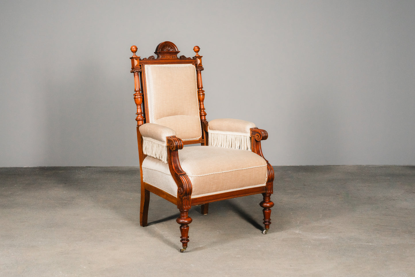 Klassisches Paar Gründerzeit Sessel, zweite Hälfte des 19.Jahrhunderts - Sofa Stuhl Armlehnensessel Armchair Antik Alt MÖBLINGER