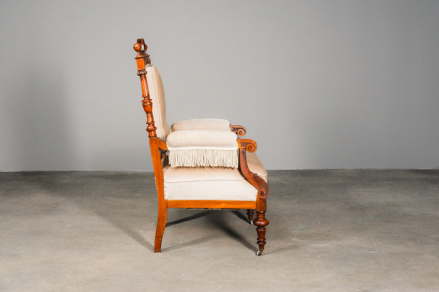 Klassisches Paar Gründerzeit Sessel, zweite Hälfte des 19.Jahrhunderts - Sofa Stuhl Armlehnensessel Armchair Antik Alt MÖBLINGER