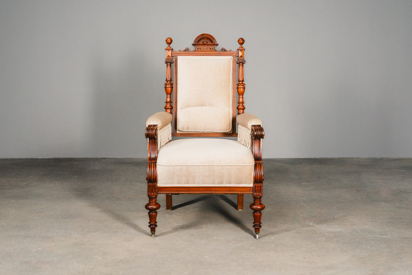 Klassisches Paar Gründerzeit Sessel, zweite Hälfte des 19.Jahrhunderts - Sofa Stuhl Armlehnensessel Armchair Antik Alt MÖBLINGER