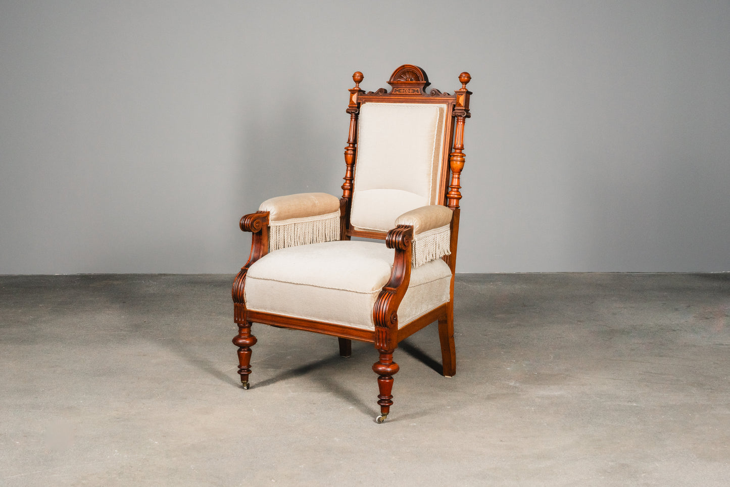 Klassisches Paar Gründerzeit Sessel, zweite Hälfte des 19.Jahrhunderts - Sofa Stuhl Armlehnensessel Armchair Antik Alt MÖBLINGER