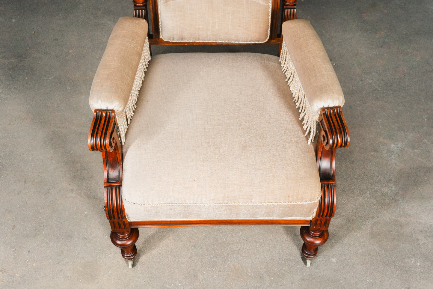 Klassisches Paar Gründerzeit Sessel, zweite Hälfte des 19.Jahrhunderts - Sofa Stuhl Armlehnensessel Armchair Antik Alt MÖBLINGER