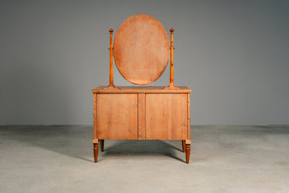 Wunderschöne Jugendstil Kommode mit Spiegel, Anfang des 20.Jahrhunderts - Schrank Schminkkommode Regal Bad Alt Antik MÖBLINGER