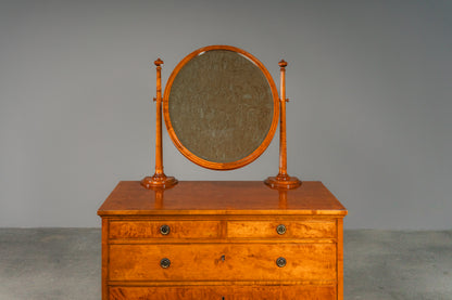 Wunderschöne Jugendstil Kommode mit Spiegel, Anfang des 20.Jahrhunderts - Schrank Schminkkommode Regal Bad Alt Antik MÖBLINGER