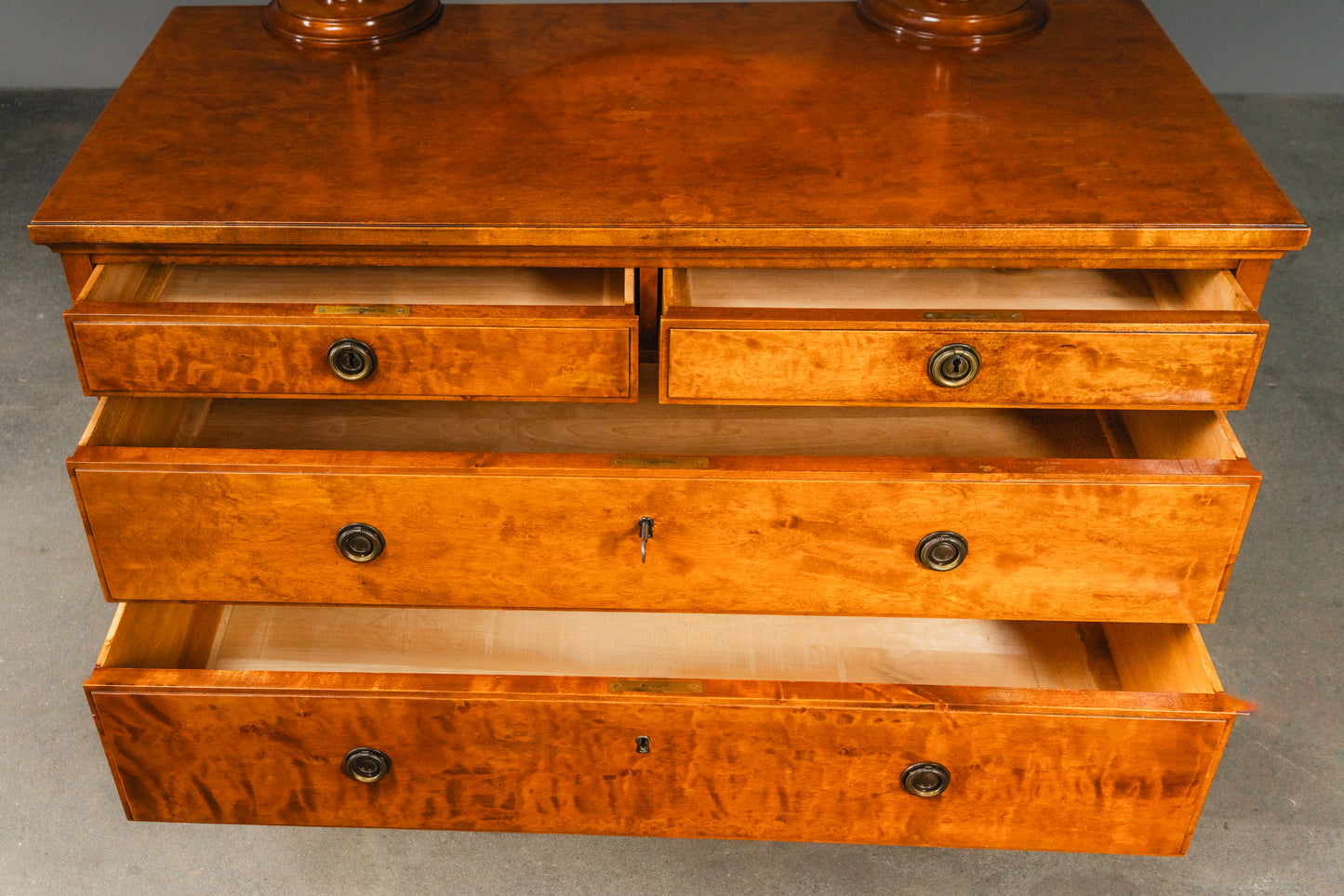 Wunderschöne Jugendstil Kommode mit Spiegel, Anfang des 20.Jahrhunderts - Schrank Schminkkommode Regal Bad Alt Antik MÖBLINGER