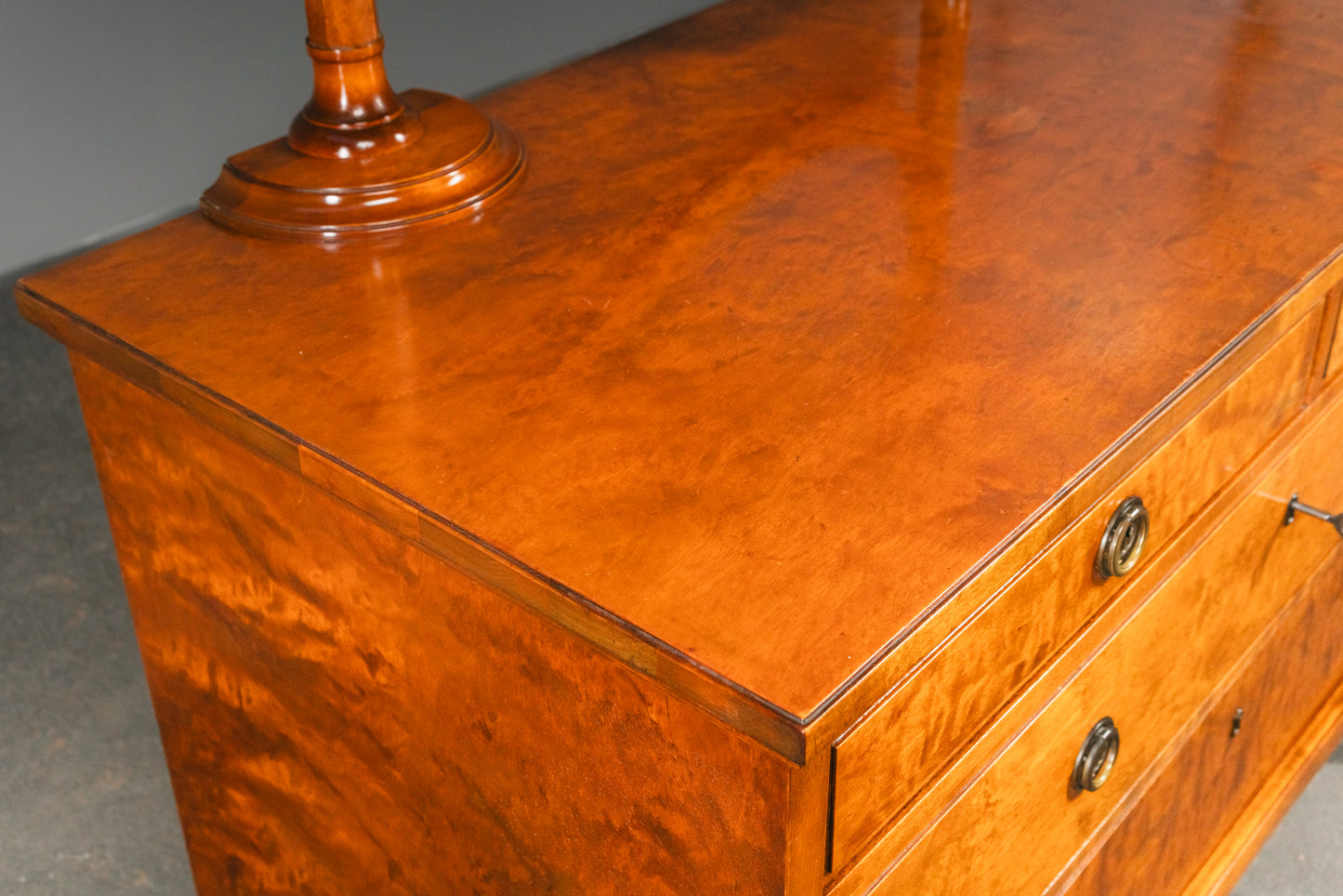 Wunderschöne Jugendstil Kommode mit Spiegel, Anfang des 20.Jahrhunderts - Schrank Schminkkommode Regal Bad Alt Antik MÖBLINGER