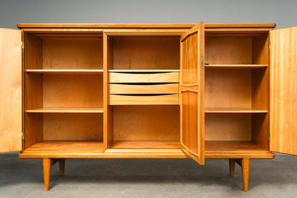 Wunderschönes Mid-Century Sideboard, Mitte des 20.Jahrhunderts -  Highboard Schrank Kommode Regal Alt Vintage MÖBLINGER