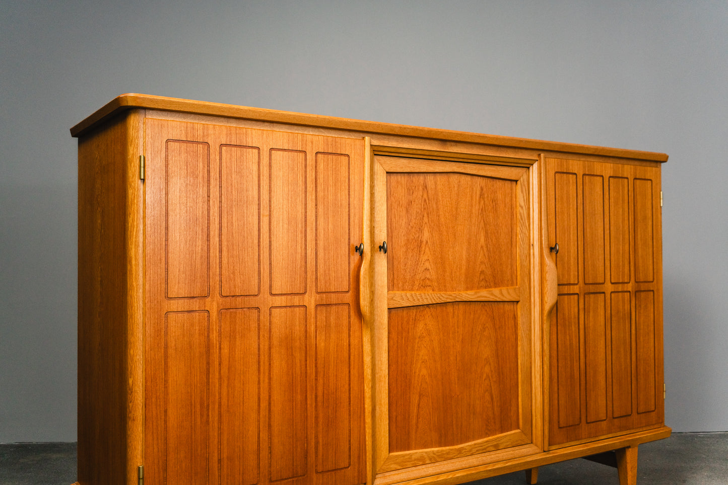 Wunderschönes Mid-Century Sideboard, Mitte des 20.Jahrhunderts -  Highboard Schrank Kommode Regal Alt Vintage MÖBLINGER