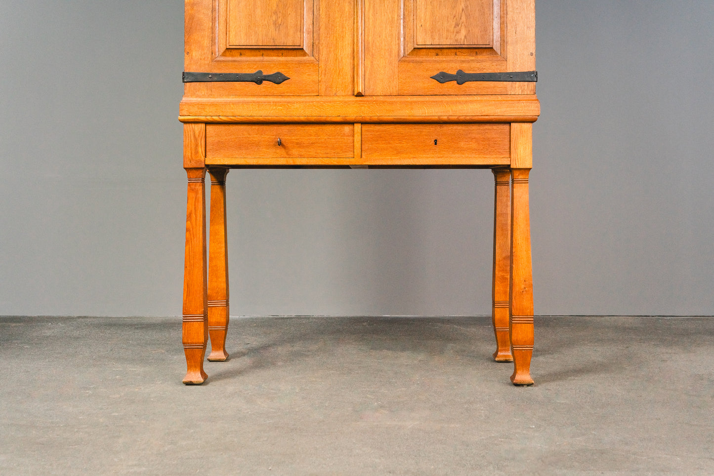 Seltener Geschirrschrank, 18.Jahrhundert / Anfang des 20.Jahrhunderts - Küche Buffetschrank Anrichte Schrank Kommode Regal Alt Antik MÖBLINGER