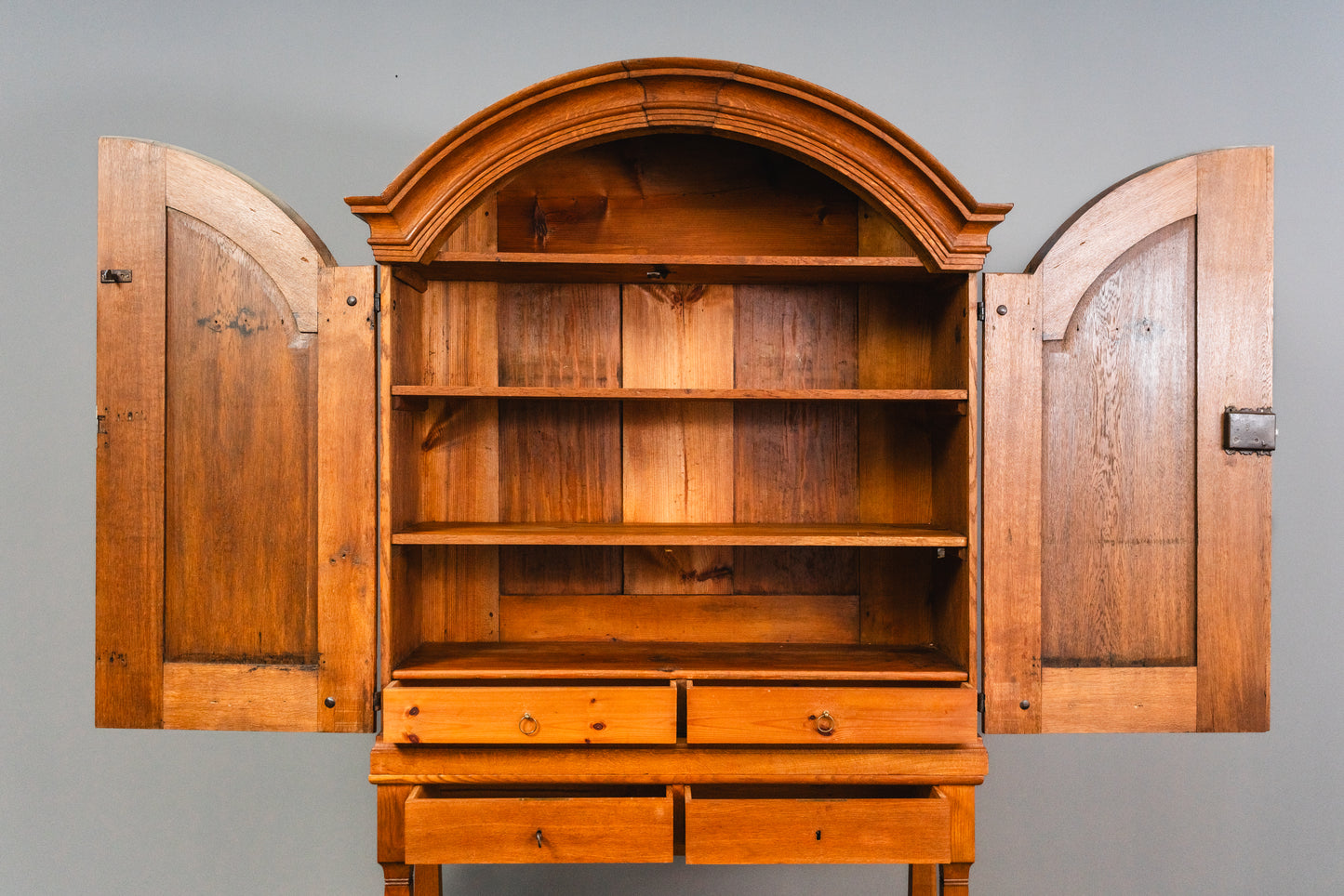 Seltener Geschirrschrank, 18.Jahrhundert / Anfang des 20.Jahrhunderts - Küche Buffetschrank Anrichte Schrank Kommode Regal Alt Antik MÖBLINGER