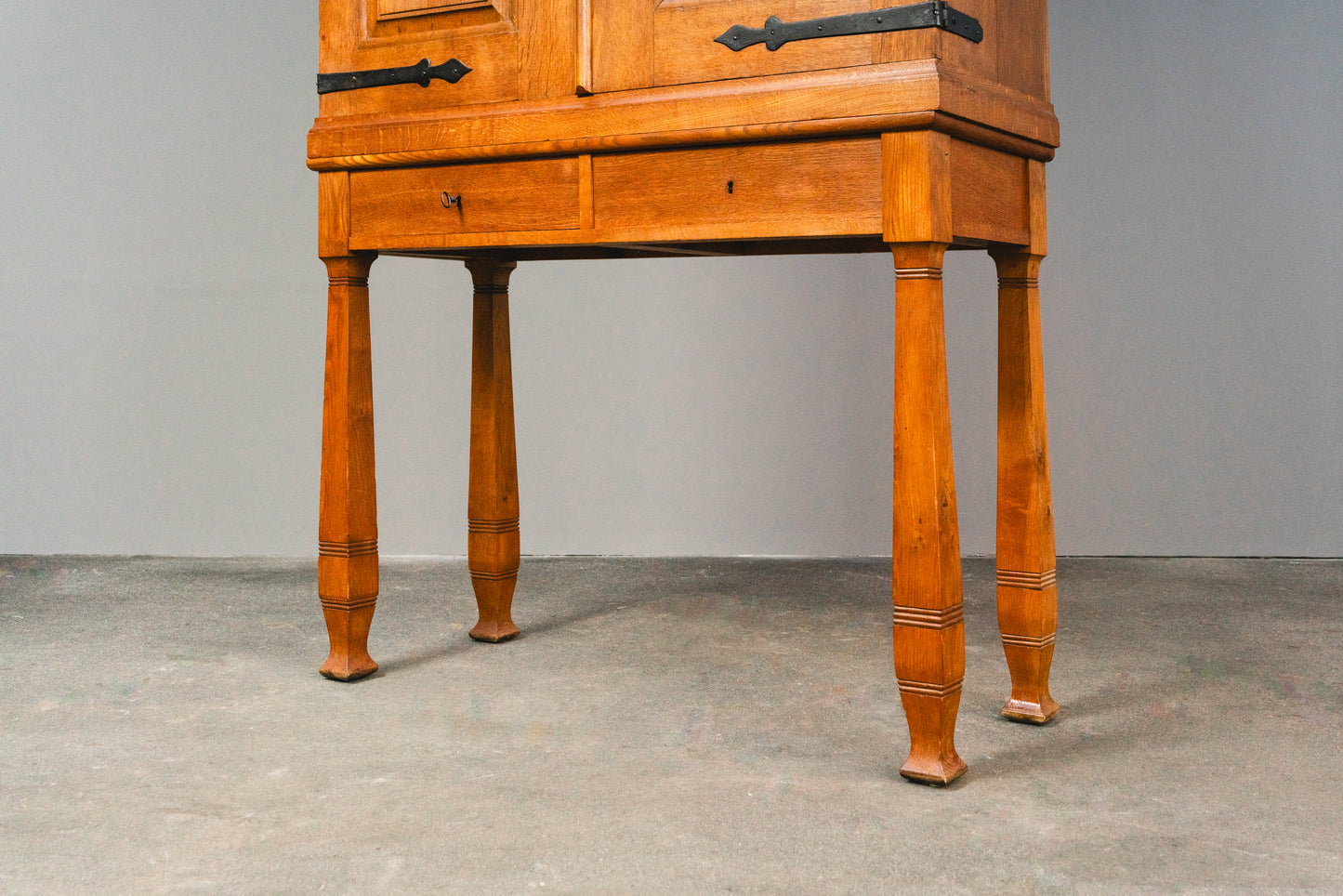 Seltener Geschirrschrank, 18.Jahrhundert / Anfang des 20.Jahrhunderts - Küche Buffetschrank Anrichte Schrank Kommode Regal Alt Antik MÖBLINGER